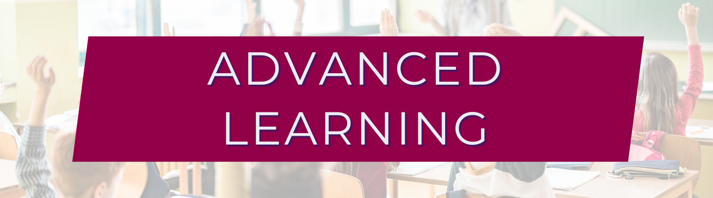 Advanced Learning Banner