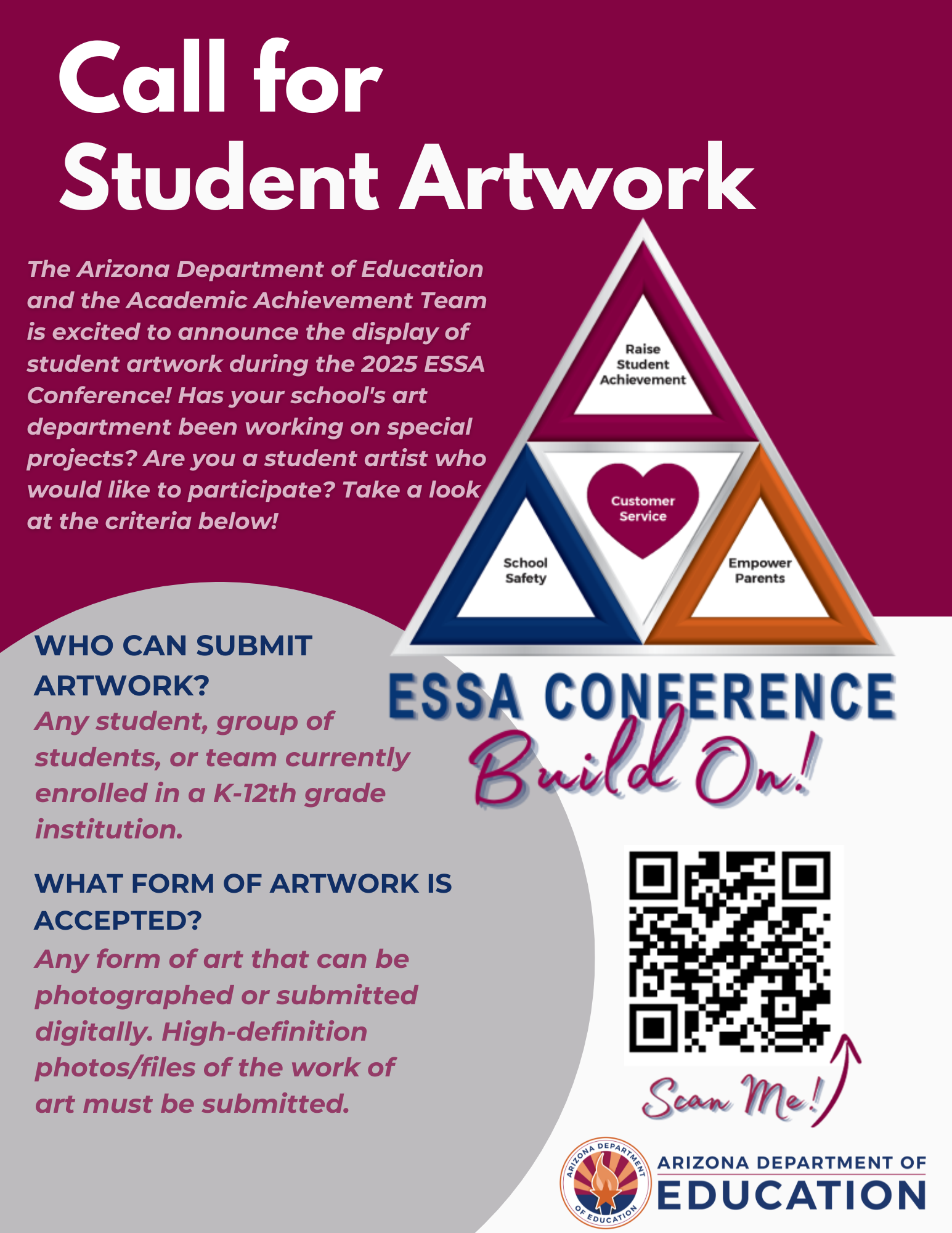 Art Flyer ESSA Conference 2025