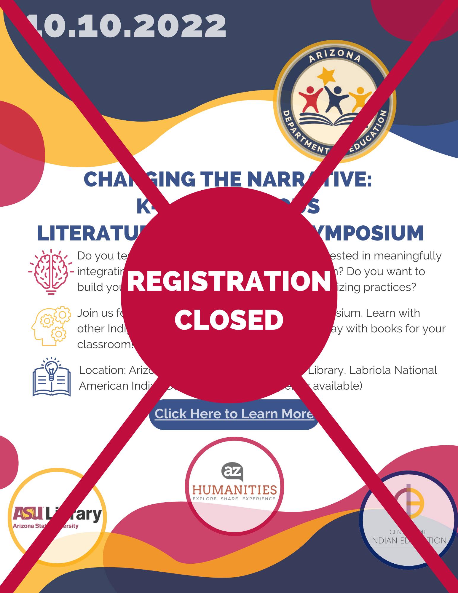 ITP - Symposium Flyer - registration closed