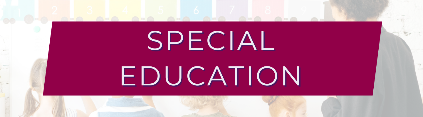 Special Education Banner